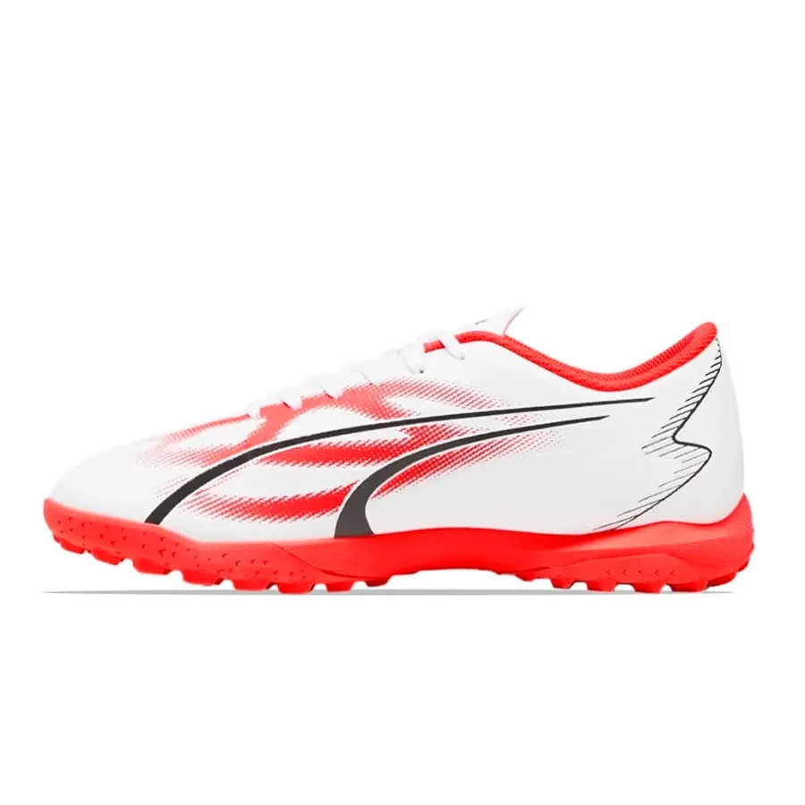 Imagen 1 de 4 de Botines Puma Ultra Play Tt-BLANCO/ROJO/NEGRO