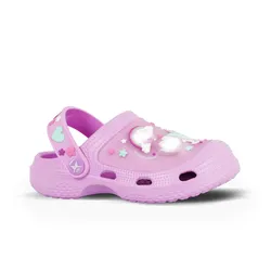 Sandalias Footy Clogs con luz unicornio