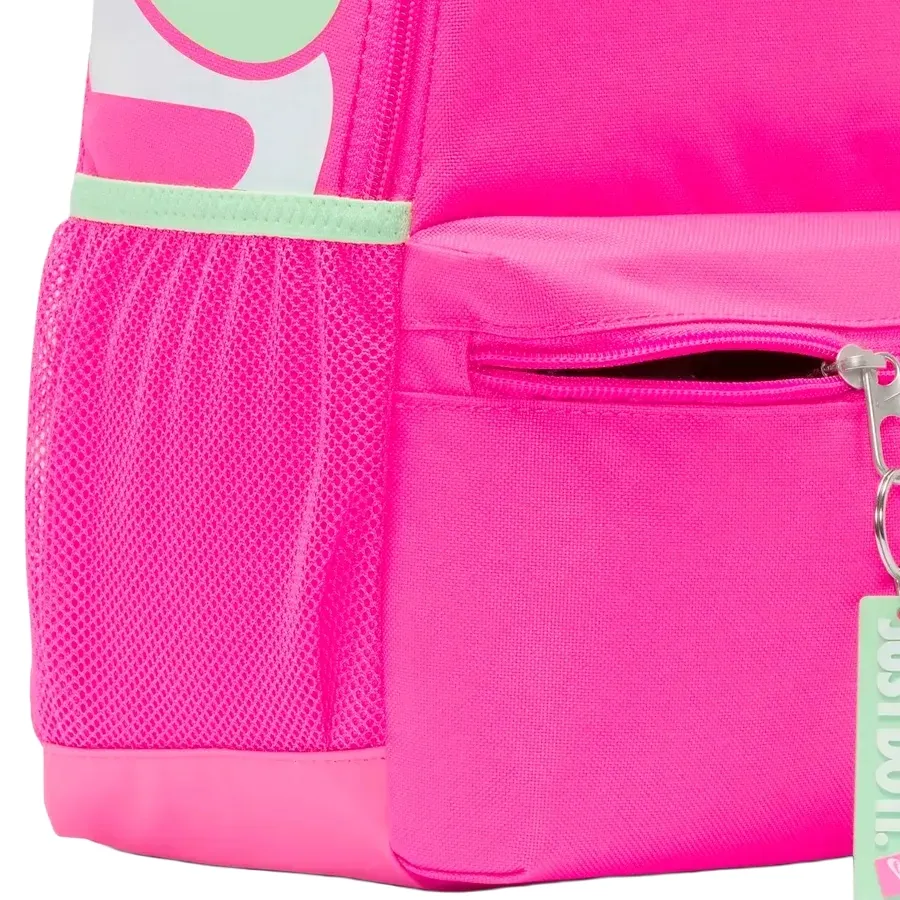 Imagen 2 de 3 de Mochila Nike Mini Brasilia-ROSA/MENTA/BLANCO