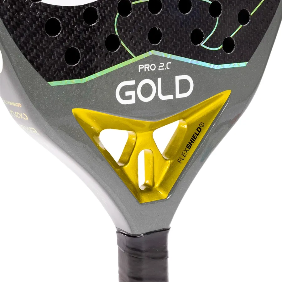 Imagen 3 de 6 de Paleta Joma Gold Pro 109-GRAFITO/NEGRO/DORADO