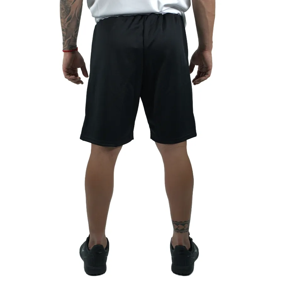 Imagen 2 de 5 de Shorts Mitre Bermuda Star GYE 25-NEGRO/BLANCO