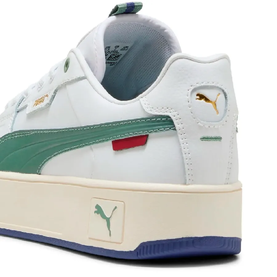 Imagen 5 de 6 de Zapatillas Puma Carina Street Lux-BLANCO/OLIVA