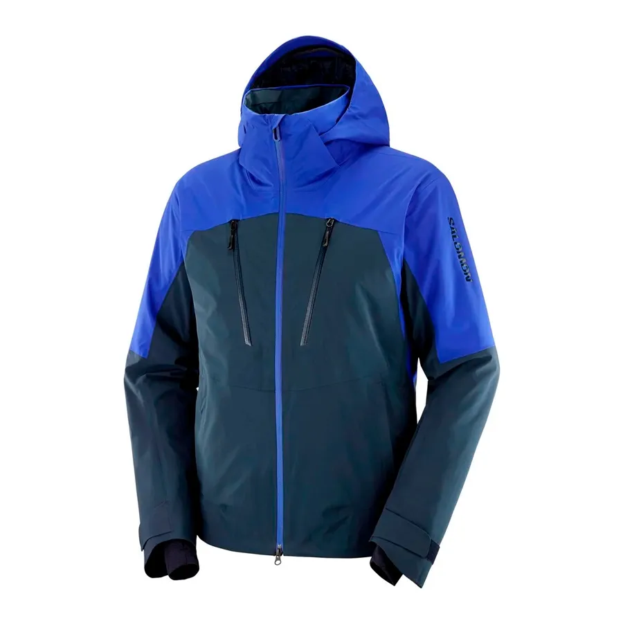 Imagen 2 de 7 de Campera Salomon Brilliant 20K-AZUL/NEGRO