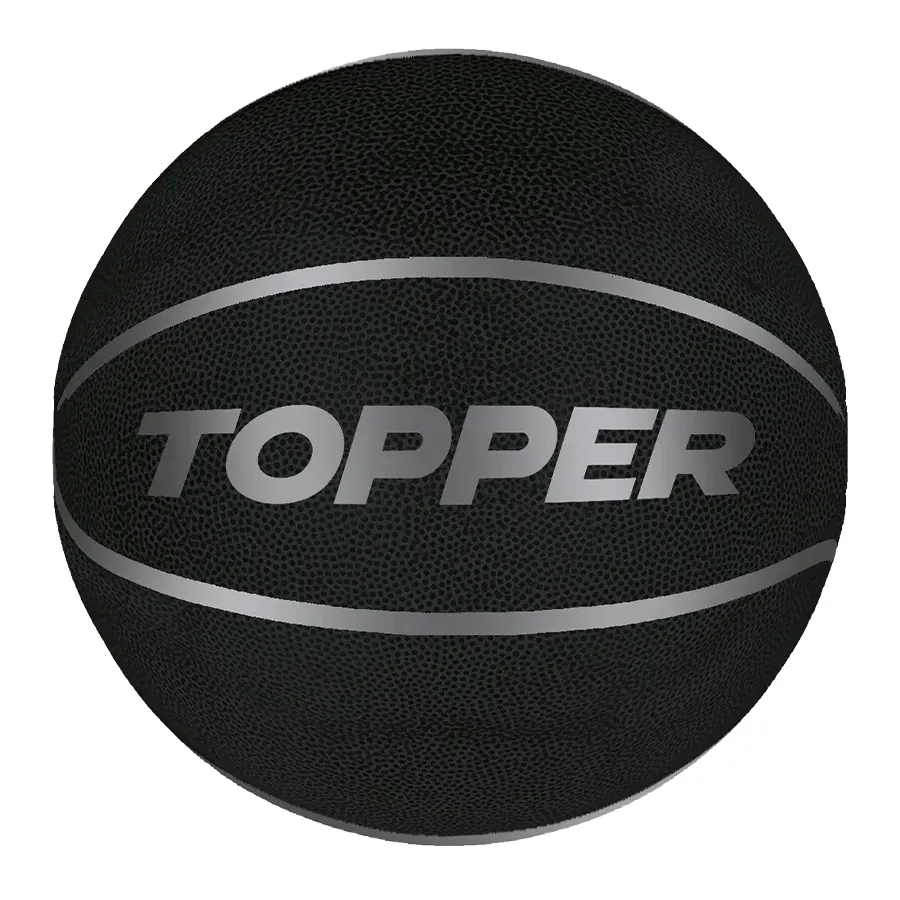 Imagen 0 de 2 de Pelota Topper Basquet 7-NEGRO