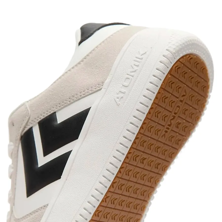 Imagen 3 de 5 de Zapatillas Atomik Fairfaxx Sude-BLANCO/GRIS