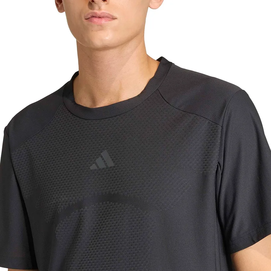 Imagen 3 de 5 de Remera adidas Climacool 3D-NEGRO