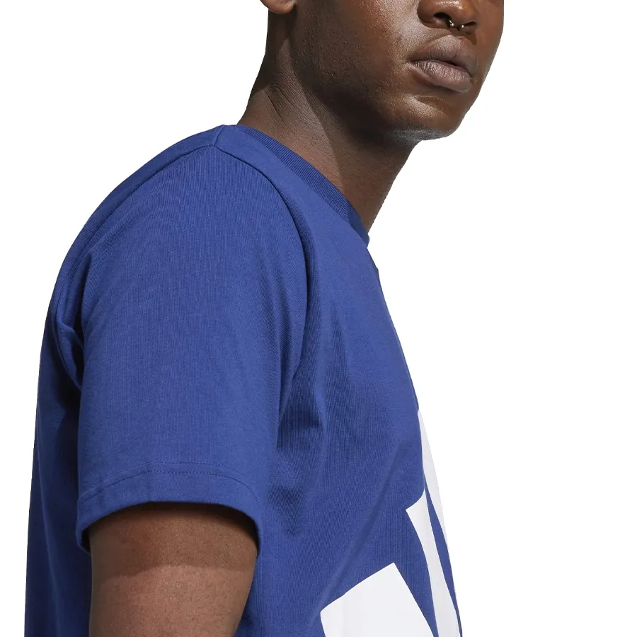 Imagen 4 de 5 de Remera adidas Essentials Big Logo-MARINO