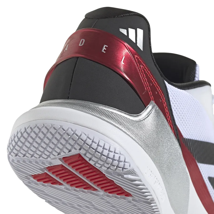 Imagen 7 de 8 de Zapatillas adidas padel Crazyquick Ls Pádel-GRIS/BLANCO/NEGRO