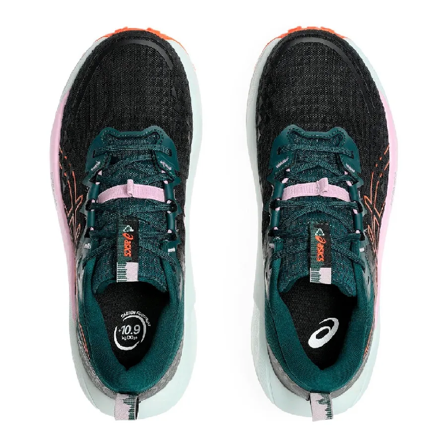 Imagen 4 de 7 de Zapatillas Asics Gel-Trabuco 13-NEGRO/VERDE/NARANJA