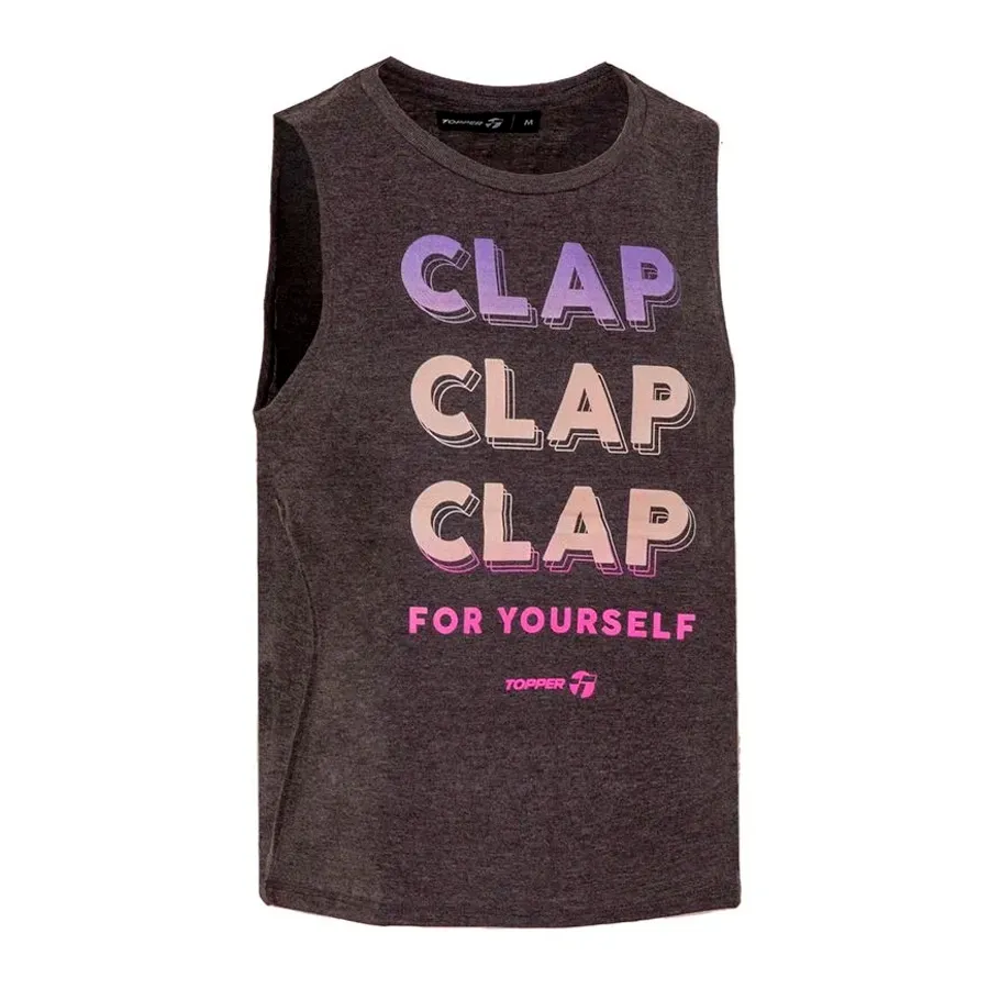 Imagen 0 de 4 de Remera Topper Clap-NEGRO/AMARILLO/FUCSIA