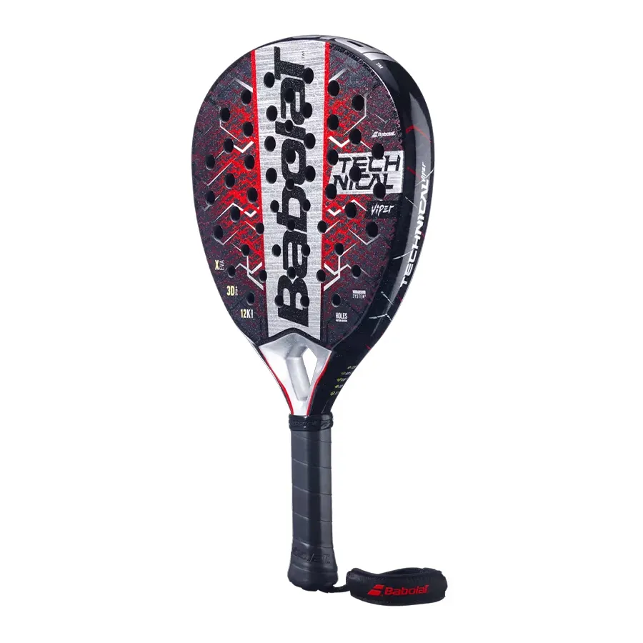 Imagen 1 de 5 de Paleta Babolat Technical Viper 2.5-NEGRO/ROJO/BLANCO