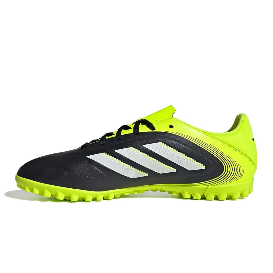 Imagen 2 de 7 de Botines adidas Copa Pure III Club Tf-NEGRO/BLANCO/VERDE FLUOR