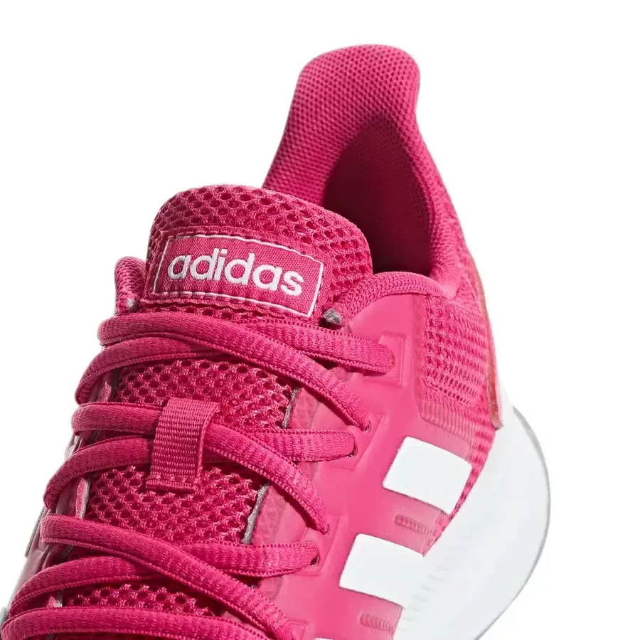 Imagen 4 de 5 de Zapatillas adidas Runfalcon-FUCSIA/BLANCO