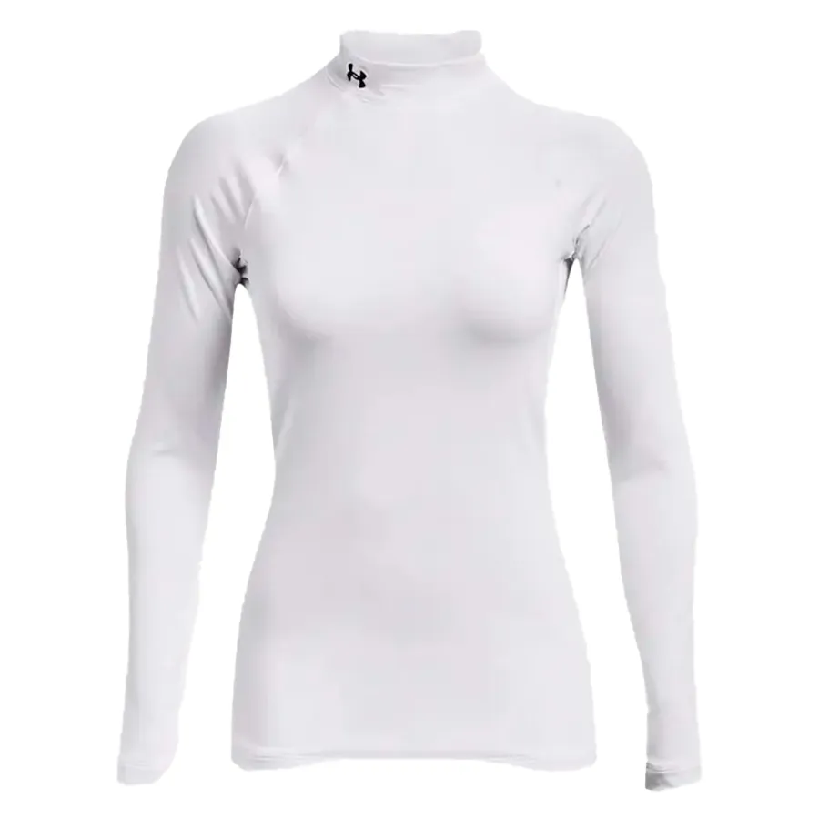 Imagen 1 de 4 de Remera Under Armour manga larga compresión ColdGear-BLANCO