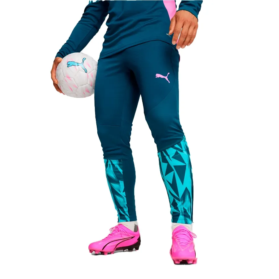 Imagen 0 de 3 de Pantalón Puma Individualfinal Training-PETROLEO/CELESTE