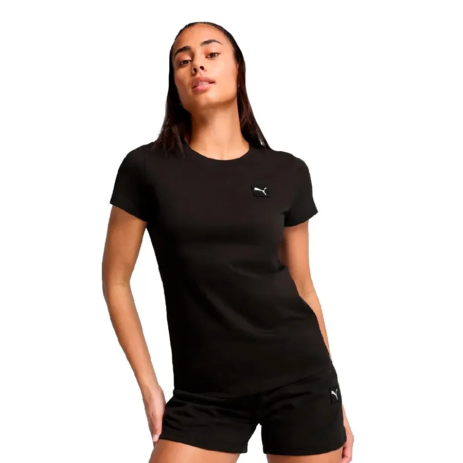 Imagen 0 de 2 de Remera Puma Essentials Elevated Tee-NEGRO