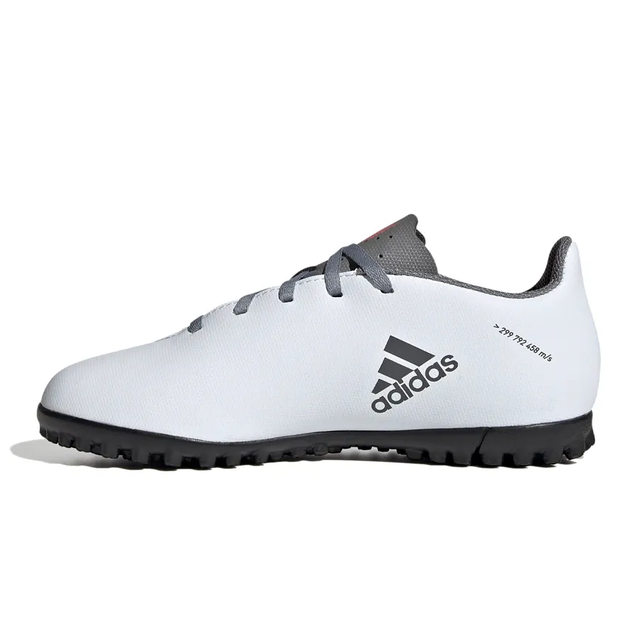 Imagen 1 de 6 de Botines adidas X Speedflow 4 Tf J-BLANCO/GRIS/NEGRO