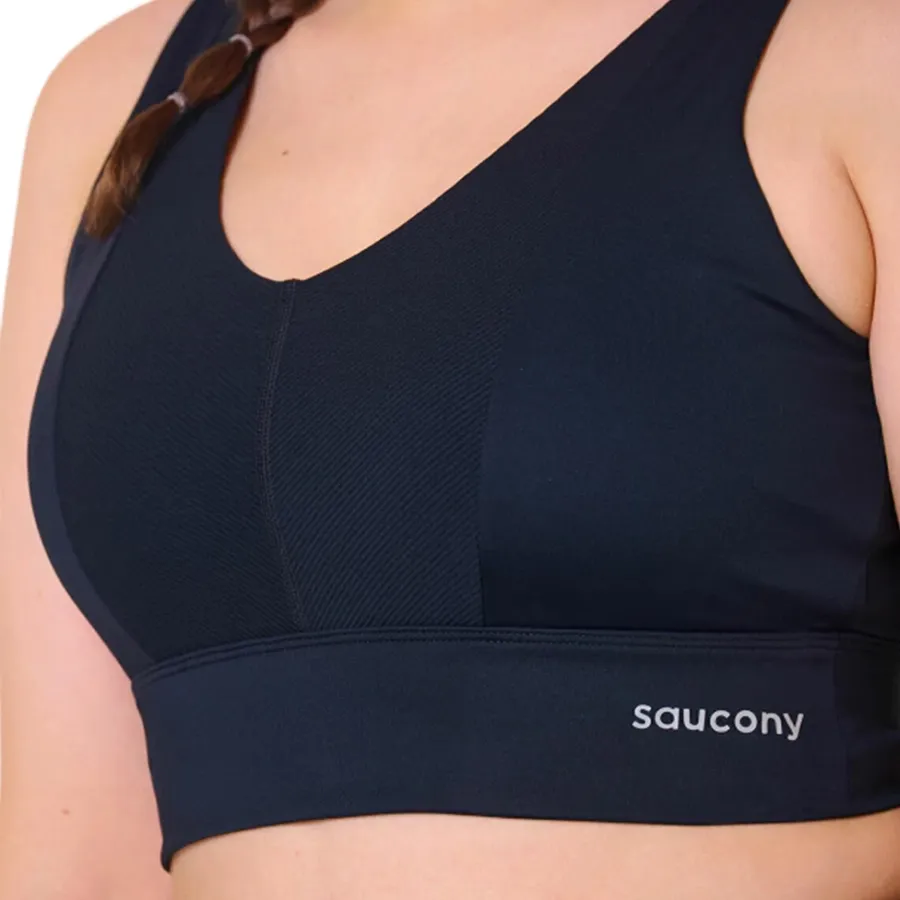 Imagen 2 de 3 de Top Saucony Elevate Hot Bra-NEGRO