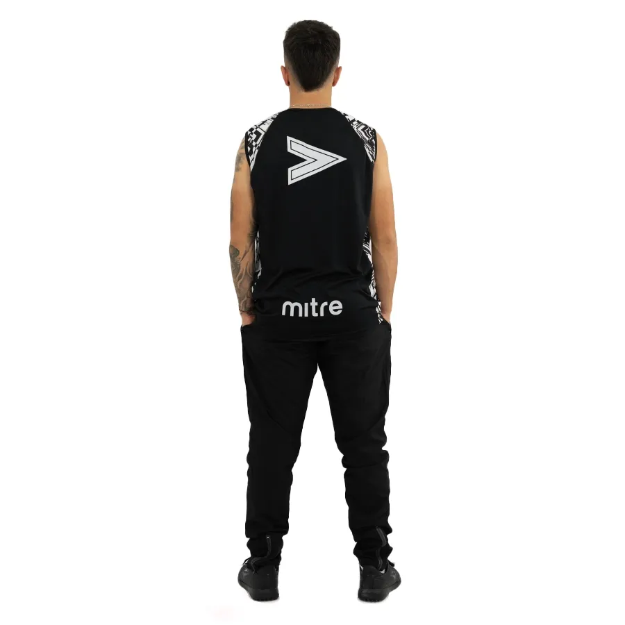 Imagen 2 de 8 de Musculosa Mitre Vardy Gimnasia y Esgrima-NEGRO/BLANCO