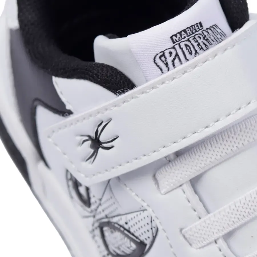 Imagen 6 de 7 de Zapatillas Footy Spiderman-BLANCO/NEGRO