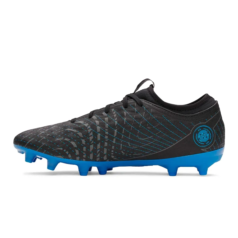 Imagen 2 de 5 de Botines Under Armour Magnetico Select Fg-NEGRO/AZUL