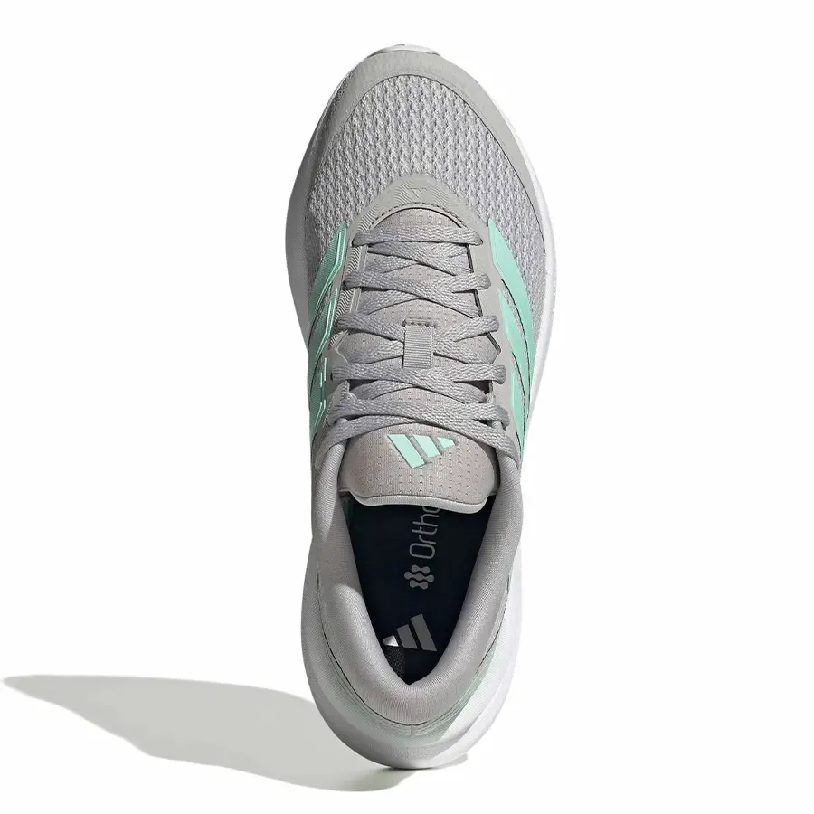 Imagen 3 de 7 de Zapatillas adidas Runfalcon 6-GRIS/TURQUESA
