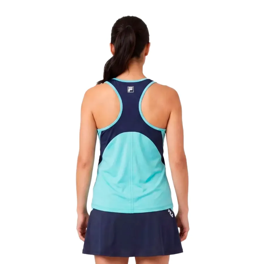 Imagen 1 de 9 de Musculosa Fila Ws Sleeveless-AQUA