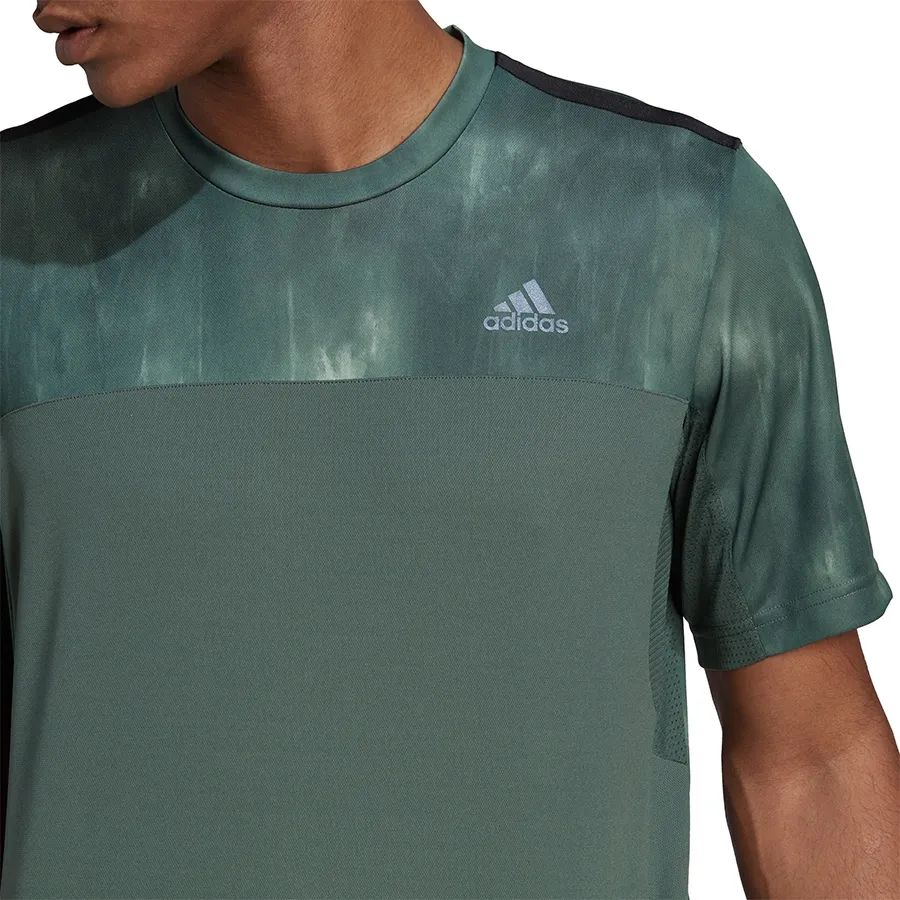 Imagen 2 de 5 de Remera adidas Aeroready Workout-VERDE/NEGRO