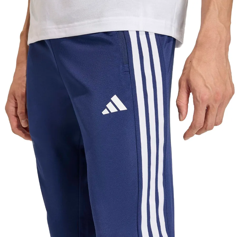 Imagen 4 de 5 de Pantalón adidas Workout Essentials All-Set 3 Stripes-MARINO