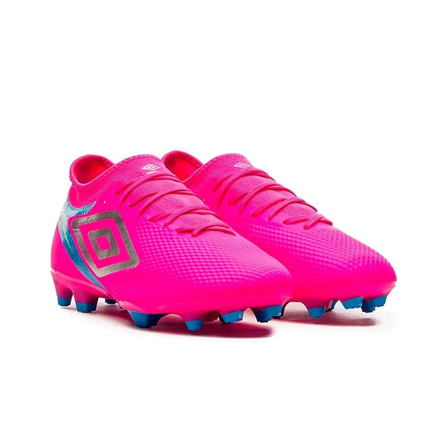 Imagen 1 de 8 de Botines Umbro Adamant Top Speed Premier Fg-FUCSIA/BLANCO/CELESTE