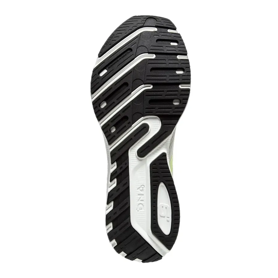 Imagen 4 de 5 de Zapatillas Brooks Launch 9-BLANCO/AMARILLO FLUOR/ROSA