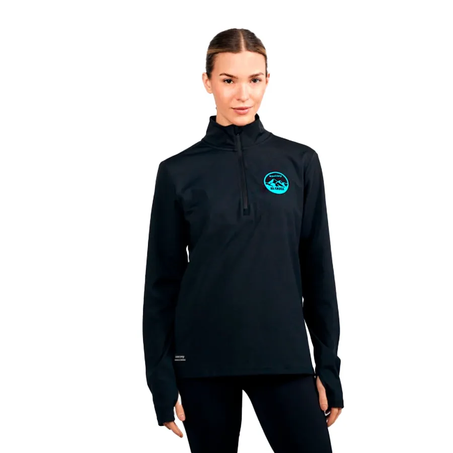 Imagen 0 de 6 de Buzo Saucony Solstice El Cruce-NEGRO