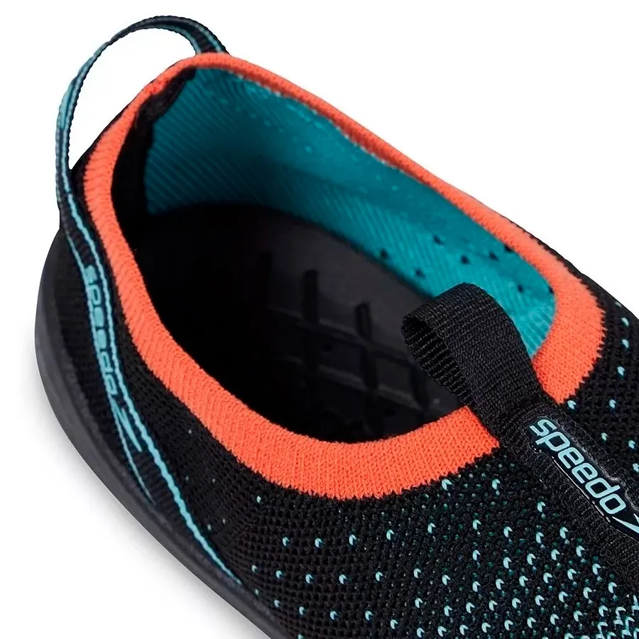 Imagen 5 de 6 de Zapatillas Speedo Surfknit Pro Watershoe-NEGRO/VERDE AGUA