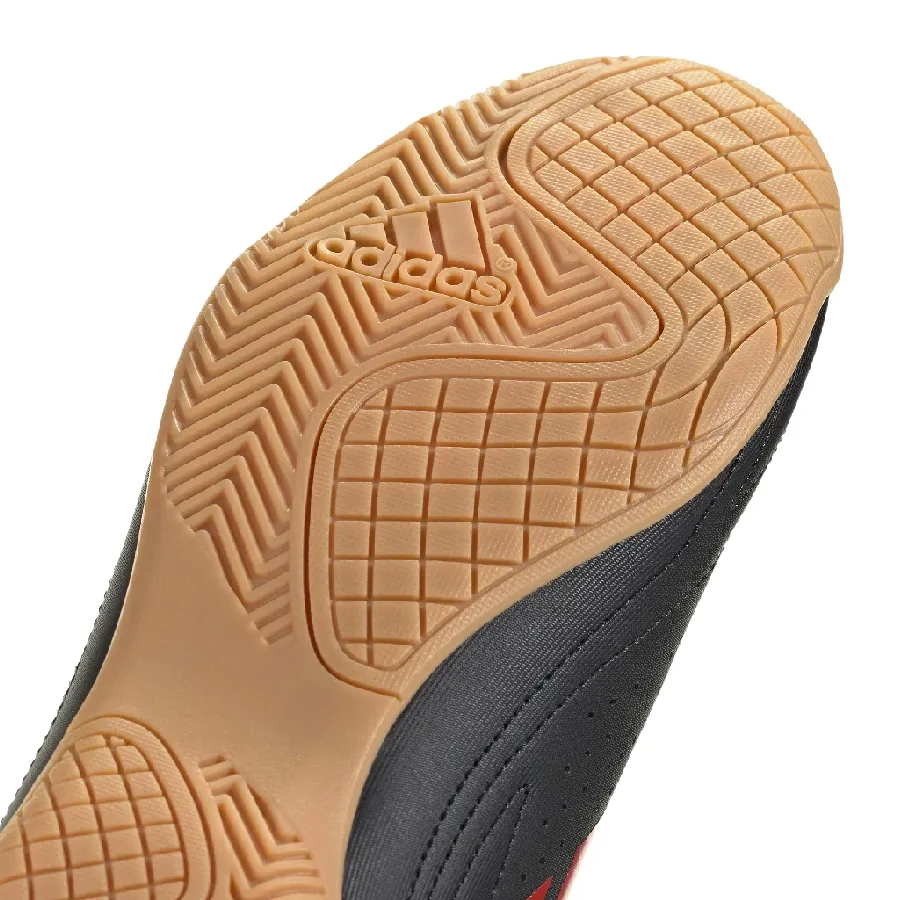 Imagen 6 de 7 de Botines adidas Deportivo III In-NEGRO/ROJO