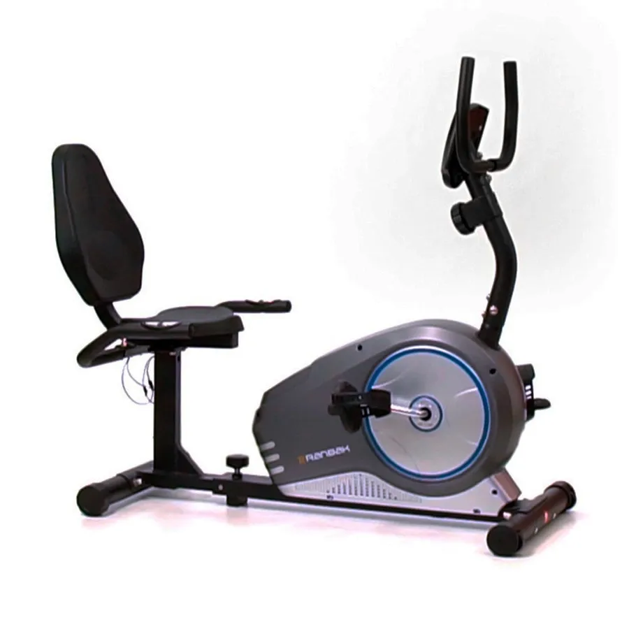 Imagen 0 de 3 de Ranbak Bicicleta Horizontal  Magnética 120 Kg 8 Niveles-NEGRO
