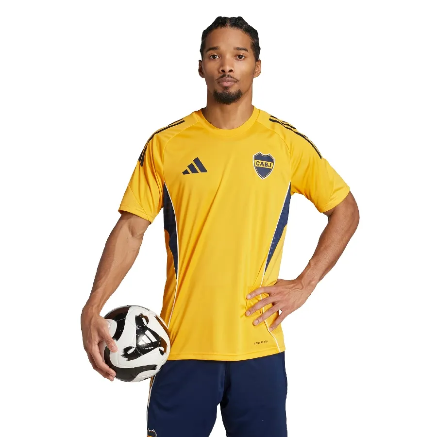 Imagen 0 de 6 de Camiseta adidas de Entrenamiento de Boca Juniors Tiro 25-AMARILLO/AZUL MARINO