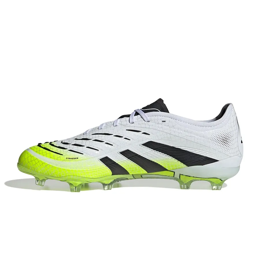 Imagen 1 de 7 de Botines adidas Predator Pro Fg-BLANCO/NEGRO/VERDE FLUOR