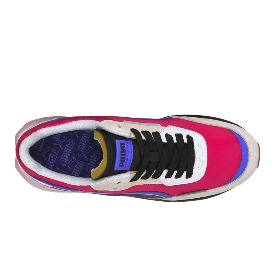Imagen 3 de 5 de Zapatillas Puma City Rider-FUCSIA/AZUL/NEGRO