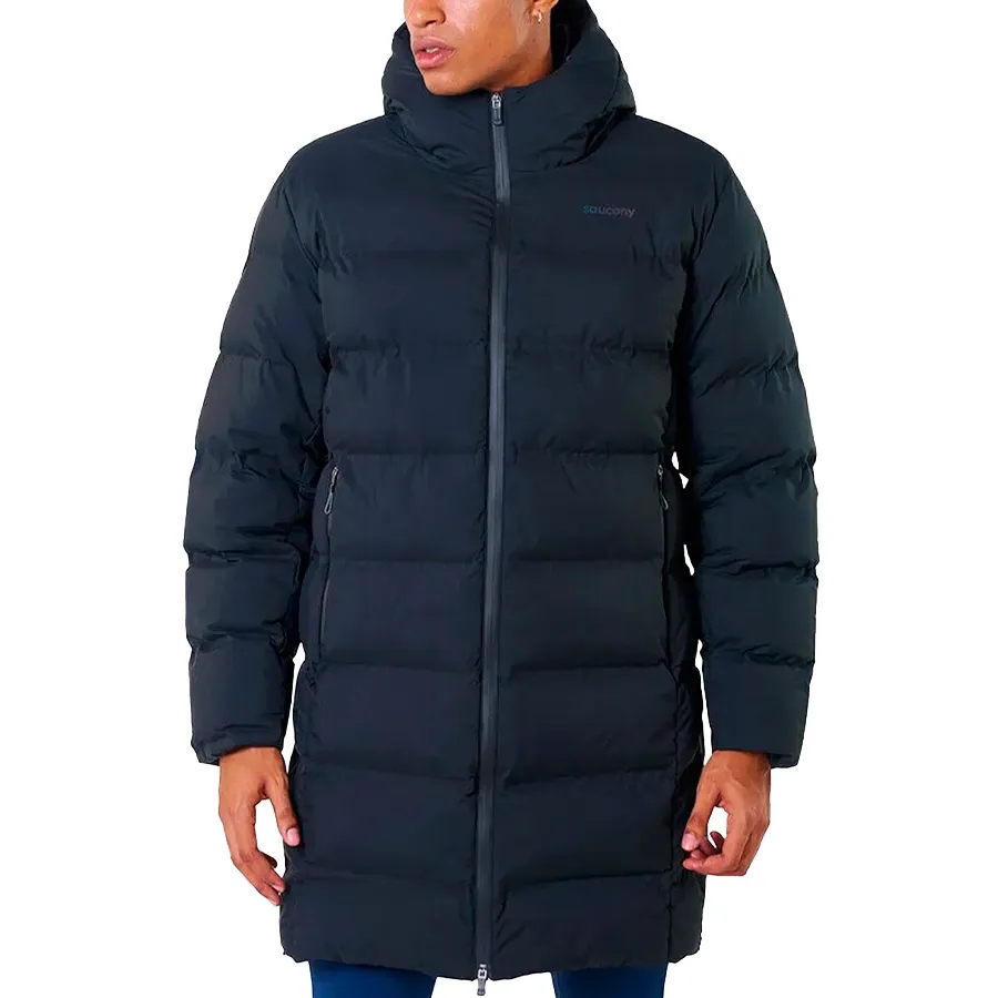 Imagen 0 de 5 de Campera Saucony Surge Heat Long-NEGRO