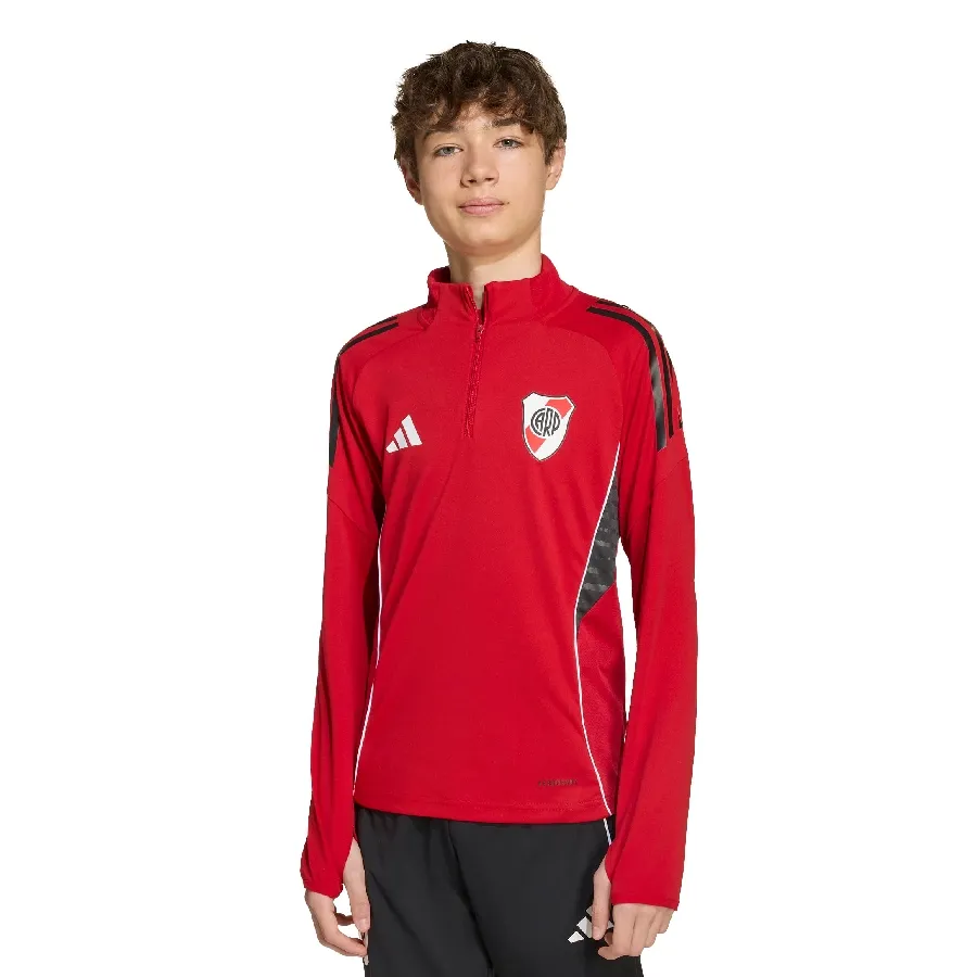 Imagen 1 de 5 de Buzo De Entrenamiento adidas River Plate Tiro 25 Competition-ROJO/NEGRO
