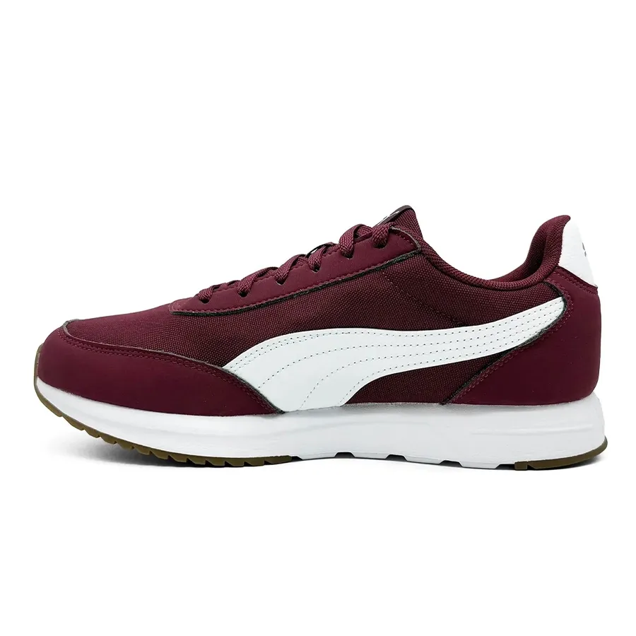 Imagen 2 de 6 de Zapatillas Puma R78 Lightwind-BORDO/BLANCO