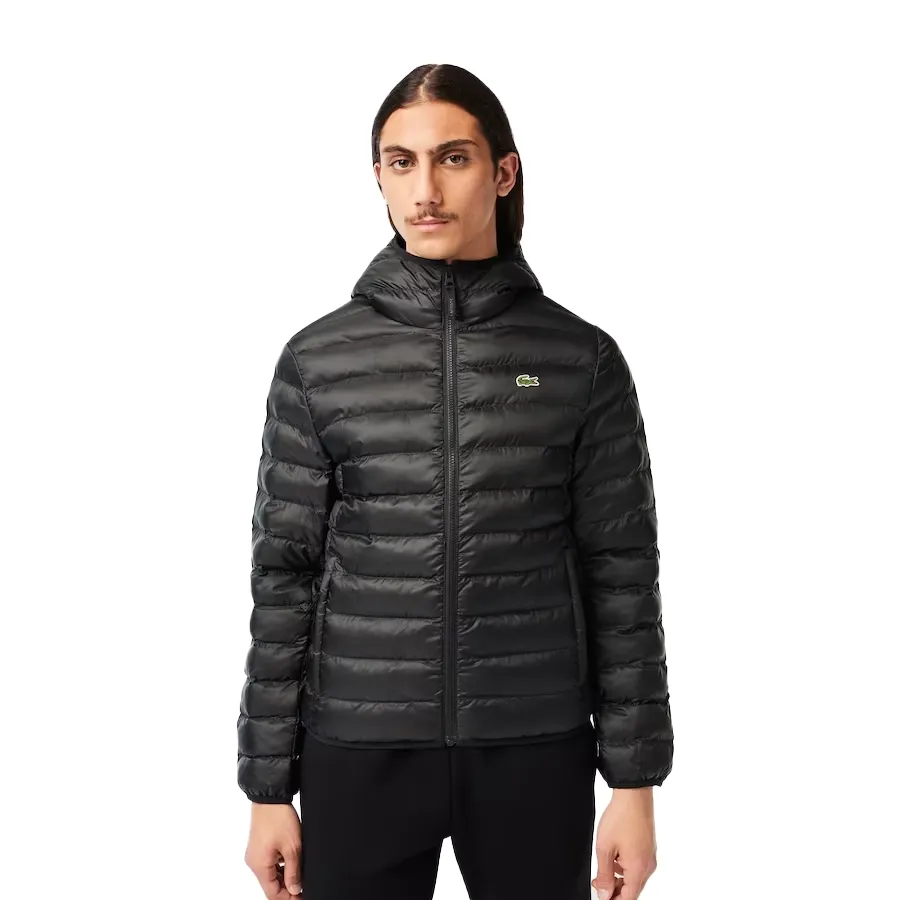 Imagen 1 de 3 de Campera Lacoste Puffer-NEGRO