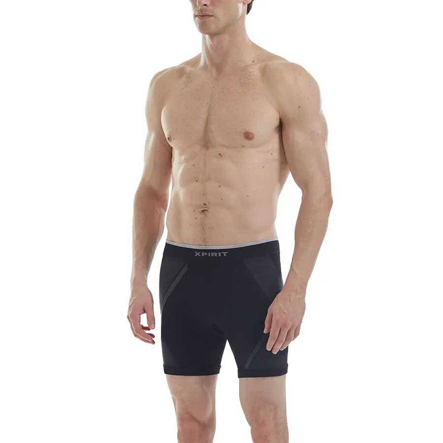 Imagen 1 de 3 de Boxer Xpirit Seamless Media Pierna-NEGRO
