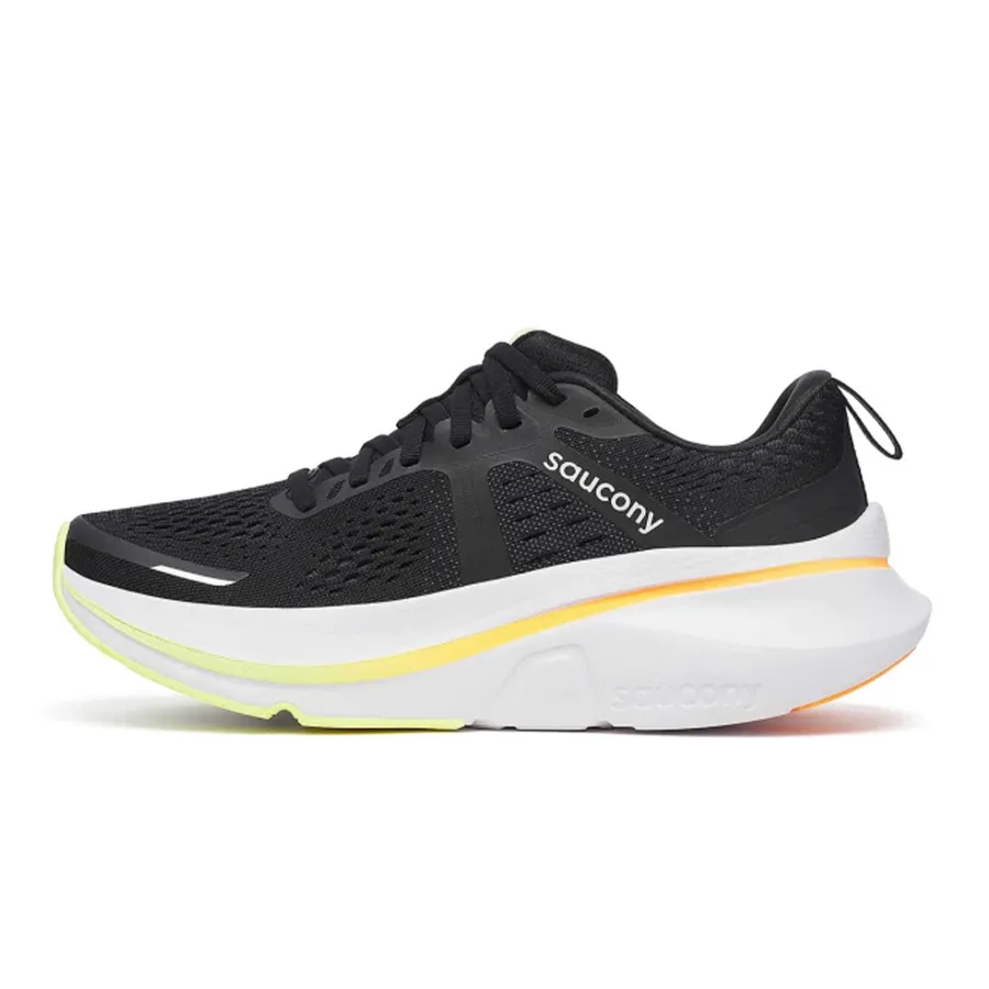 Imagen 2 de 5 de Zapatillas Saucony Guide 18-NEGRO/BLANCO/AMARILLO