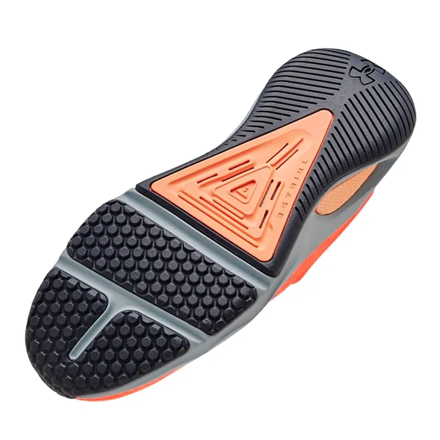 Imagen 4 de 5 de Zapatillas Under Armour Hovr Rise 4-NARANJA/PETROLEO