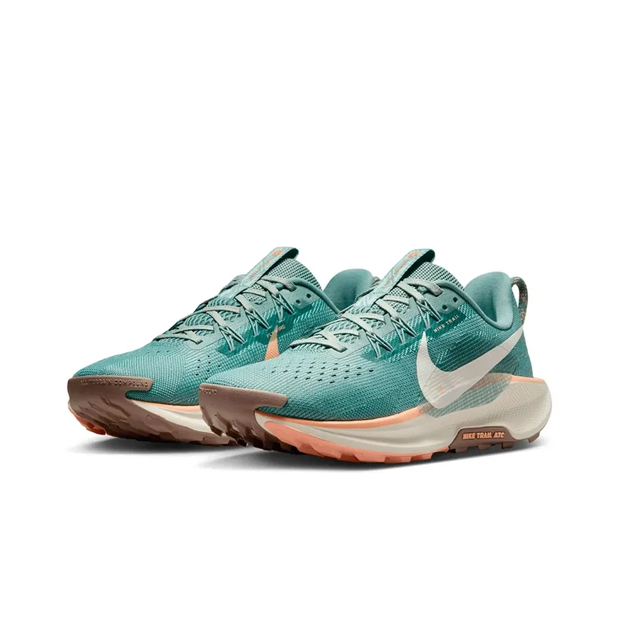 Imagen 1 de 7 de Zapatillas Nike React X Pegasus Trail 5-VERDE AGUA/SALMÓN