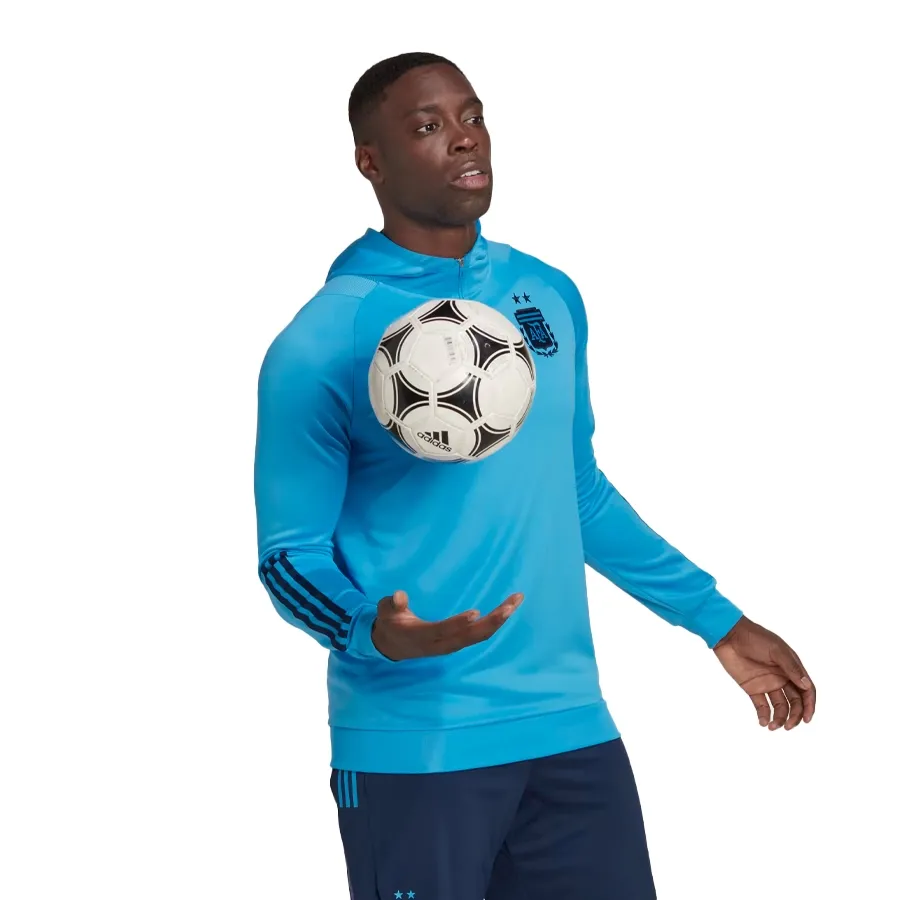 Imagen 2 de 6 de Buzo adidas Afa 3-CELESTE/MARINO