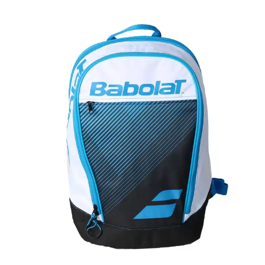 Imagen 0 de 2 de Mochila Babolat Backpack Classic Club-NEGRO/CELESTE/BLANCO