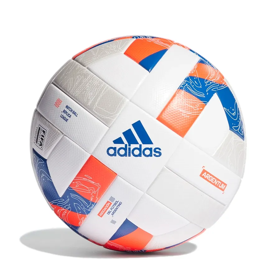 Imagen 2 de 3 de Pelota adidas Liga Argentina 21-ROJO/AZUL/BLANCO