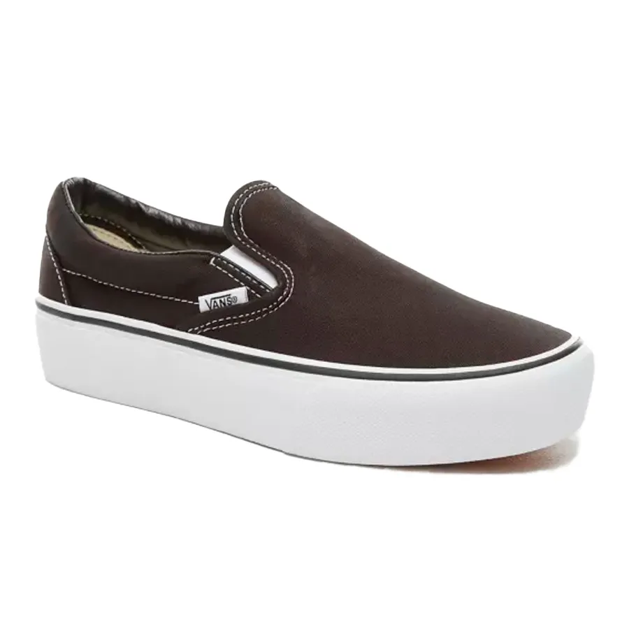 Imagen 1 de 4 de Zapatillas Vans Classic Slip On Platform-NEGRO/BLANCO